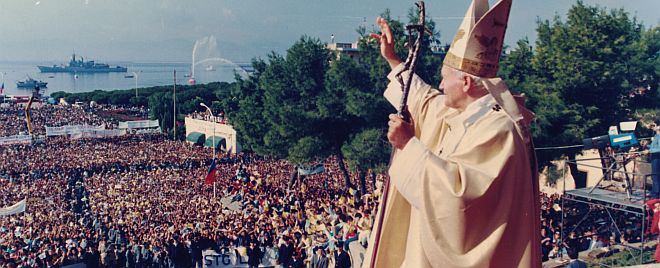 Le reliquie di San Giovanni Paolo II a Sant’Elena